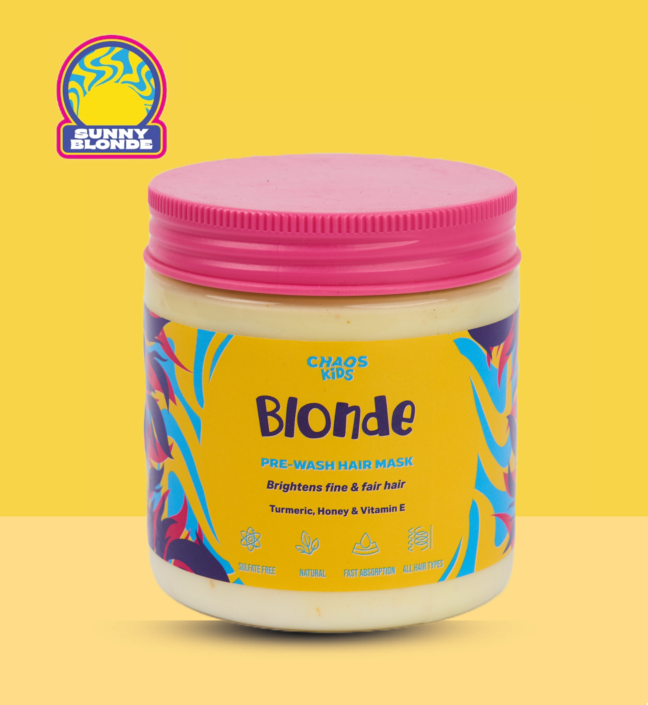 Shop Chaos Kids Blonde Pre-Wash Natural Hair Mask on ZYNAH