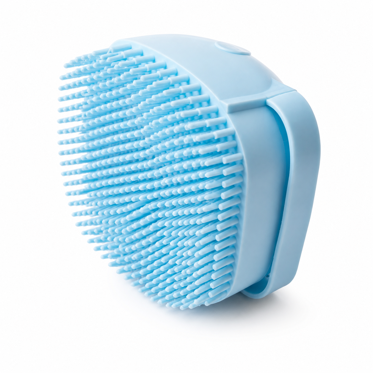 Silicone Body Scrubber with Soap Dispenser – Soft Exfoliating Shower Brush (Handheld)