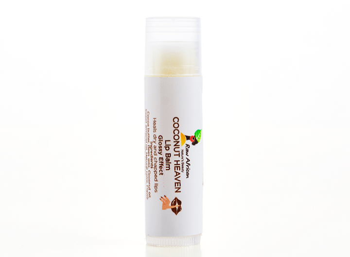 Shop Raw African's Coconut Heaven Lip Balm & Lip Scrub on ZYNAH