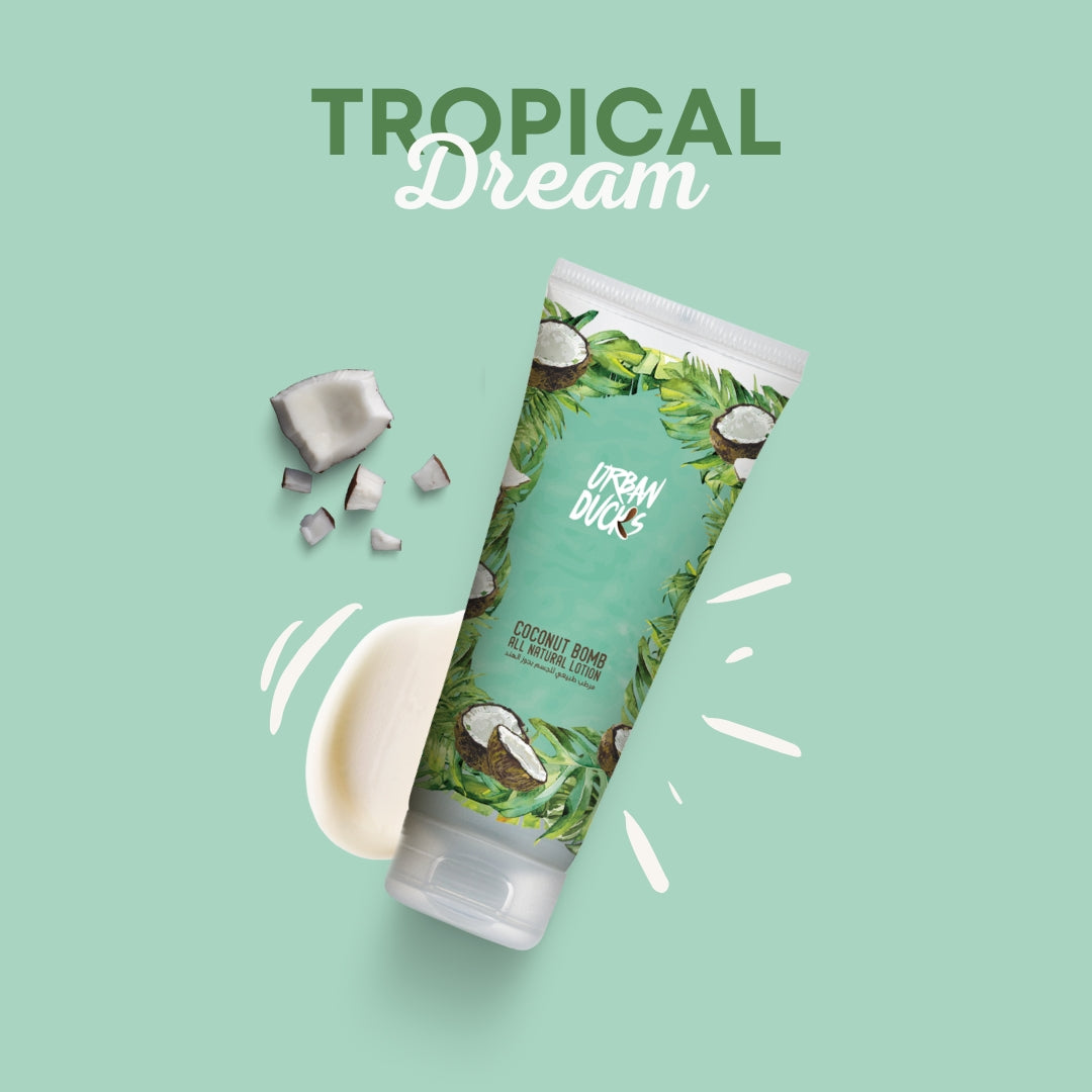 Coconut Bomb Lotion Urban Ducks ZYNAH