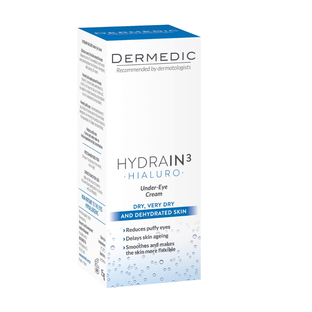 Dermedic Hydrain3 Under Eye Cream 15ML - zynah