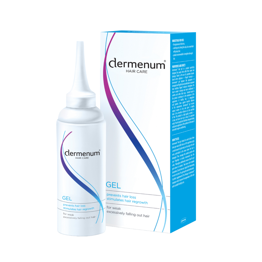 Dermenum Hair Loss Gel Treatment for thicker and longer hair - ZYNAH