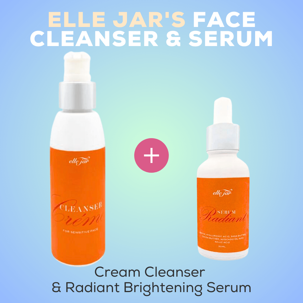 Elle Jar's Face Cleanser & Serum Kit