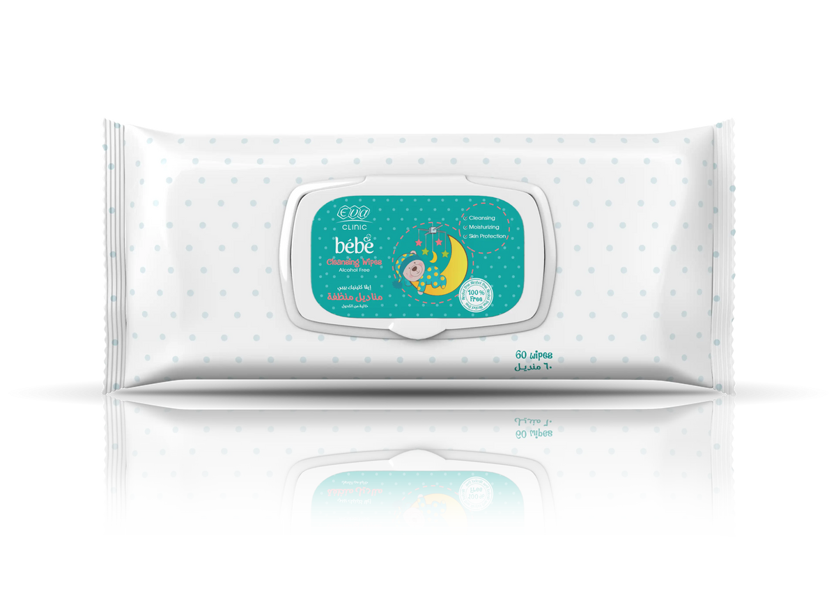 Shop Eva Clinic Bébé Wipes (60 Wipes Per Pack) on ZYNAH