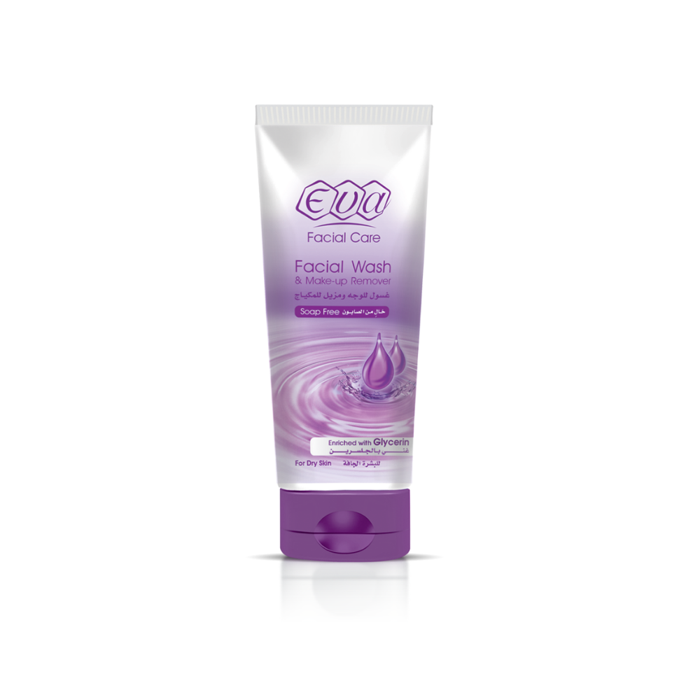 Eva Facial Wash and Make-up Remover  Enriched With Glycerin 150ml-ZYNAH