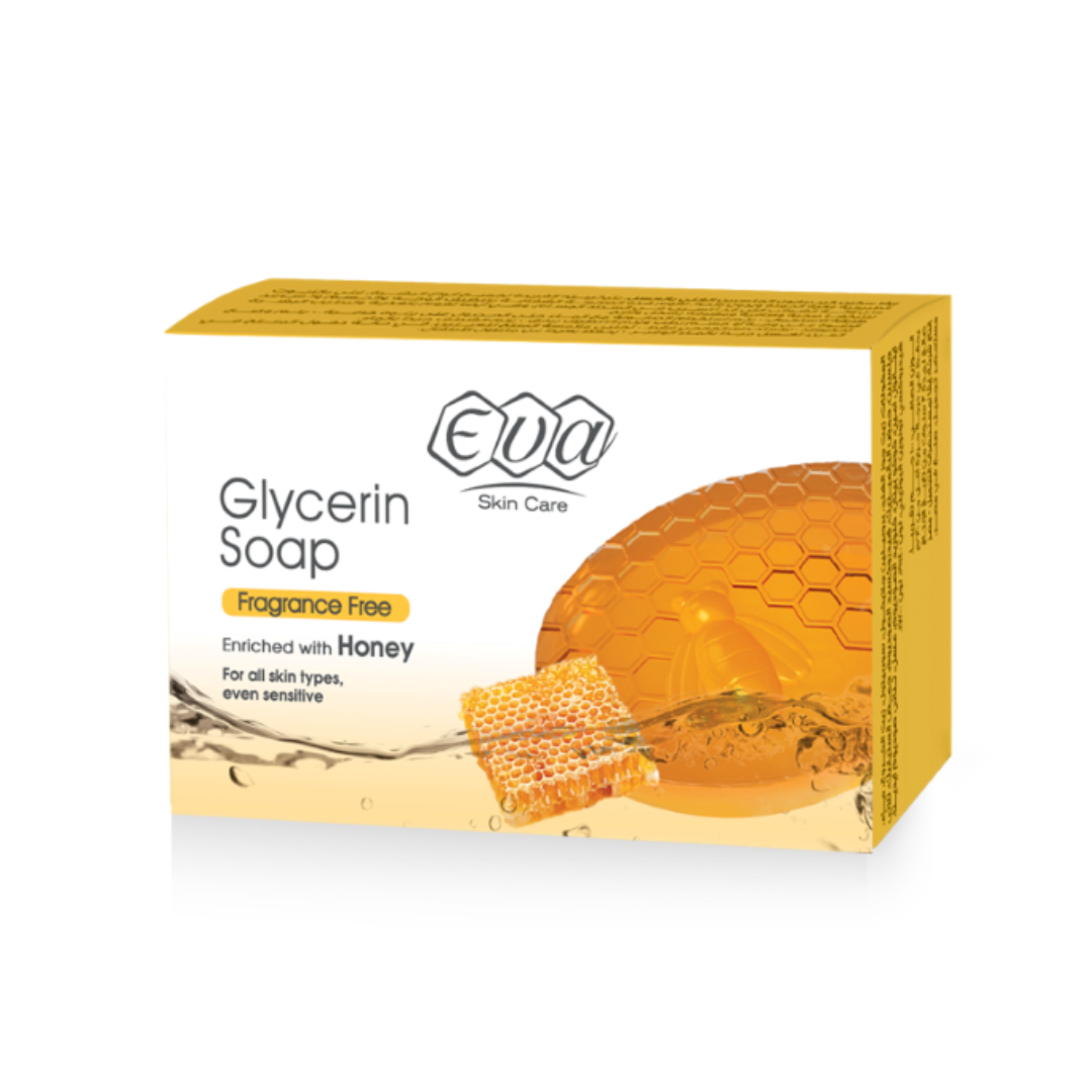 Eva Glycerin Soap with Honey for All Skin Types