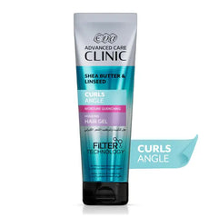 Eva Advanced Care Clinic Curls Angle Moisture Quenching Holding Hair Gel For Wavy, Curly And Coily Hair 230 Ml