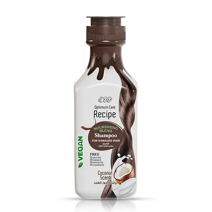Eva Optimum Care Recipe Nourishing Blend Shampoo Coconut Scent 350 Ml