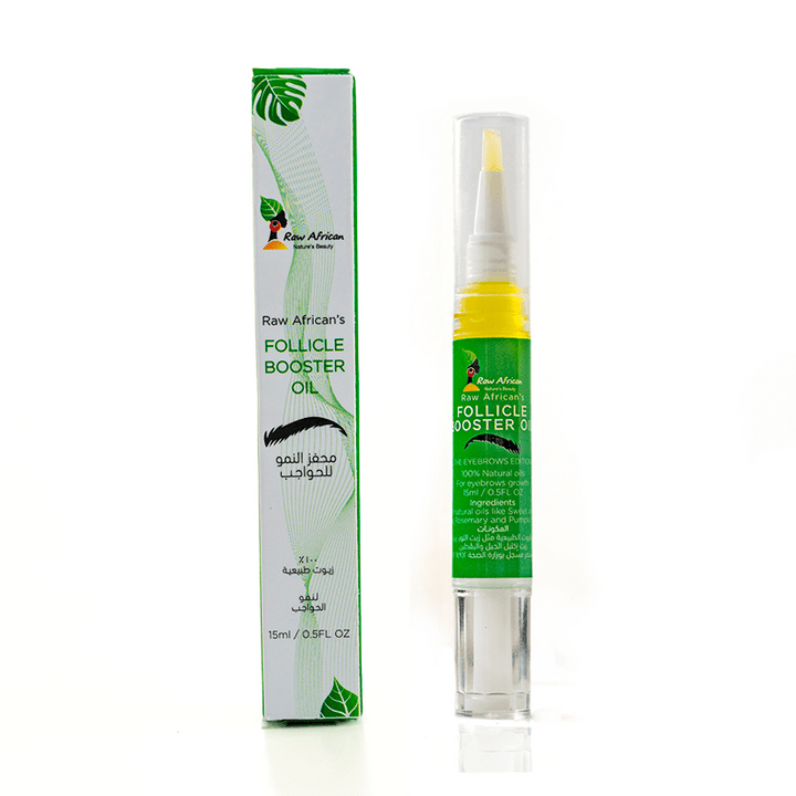 Shop Raw African's Follicle Booster Eyelash, Eyebrows & Hair Bundle - ZYNAH