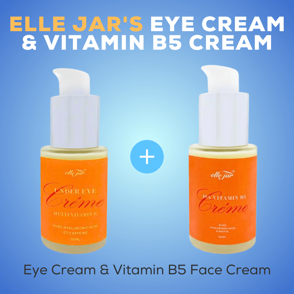 Eye Cream & Vitamin B5 Face Cream Bundle