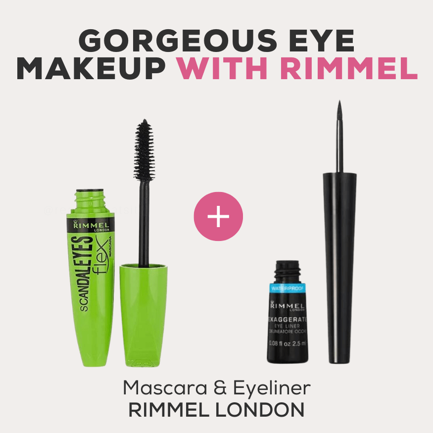 Rimmel Volumizing Mascara + Waterproof Eyeliner
