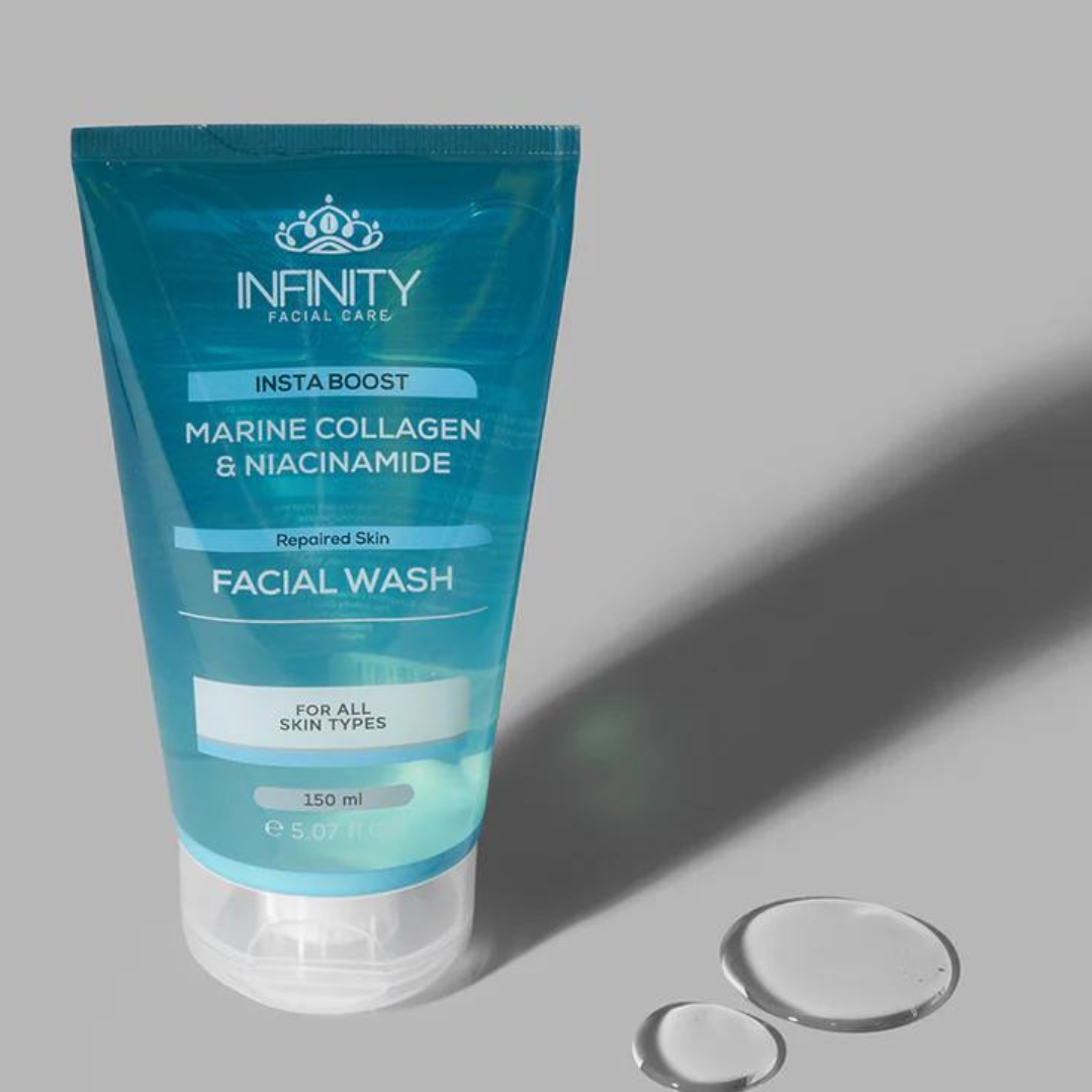 غسول الوجه Infinity Insta Boost مع النياسيناميد 1+1 مجانًا