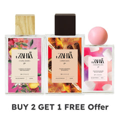 B2G1: Zahia Floral Desire & Amber Noir 100ml + Marshmallow 50ml