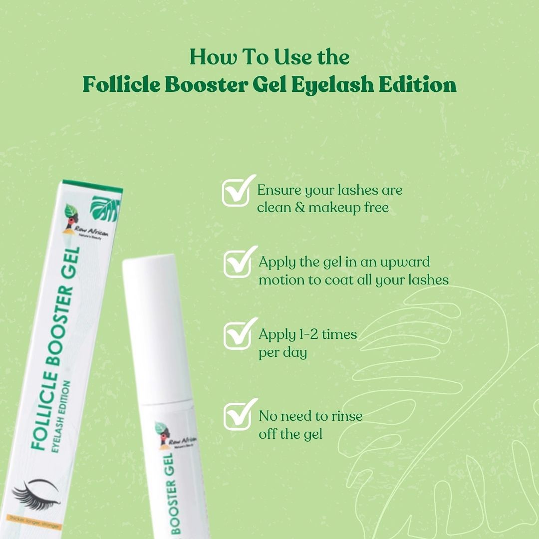 Shop Follicle Booster Eyelash Edition Raw African on ZYNAH