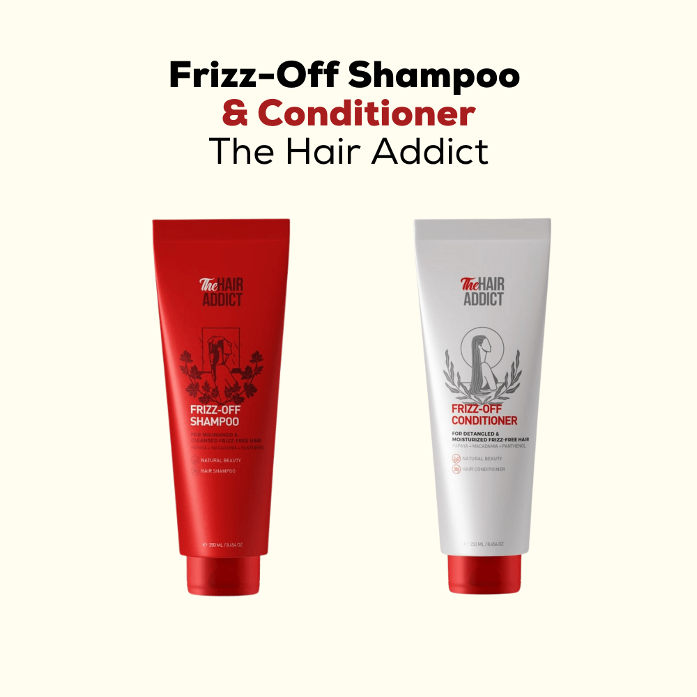 Frizz-Off Shampoo & Conditioner The Hair Addict