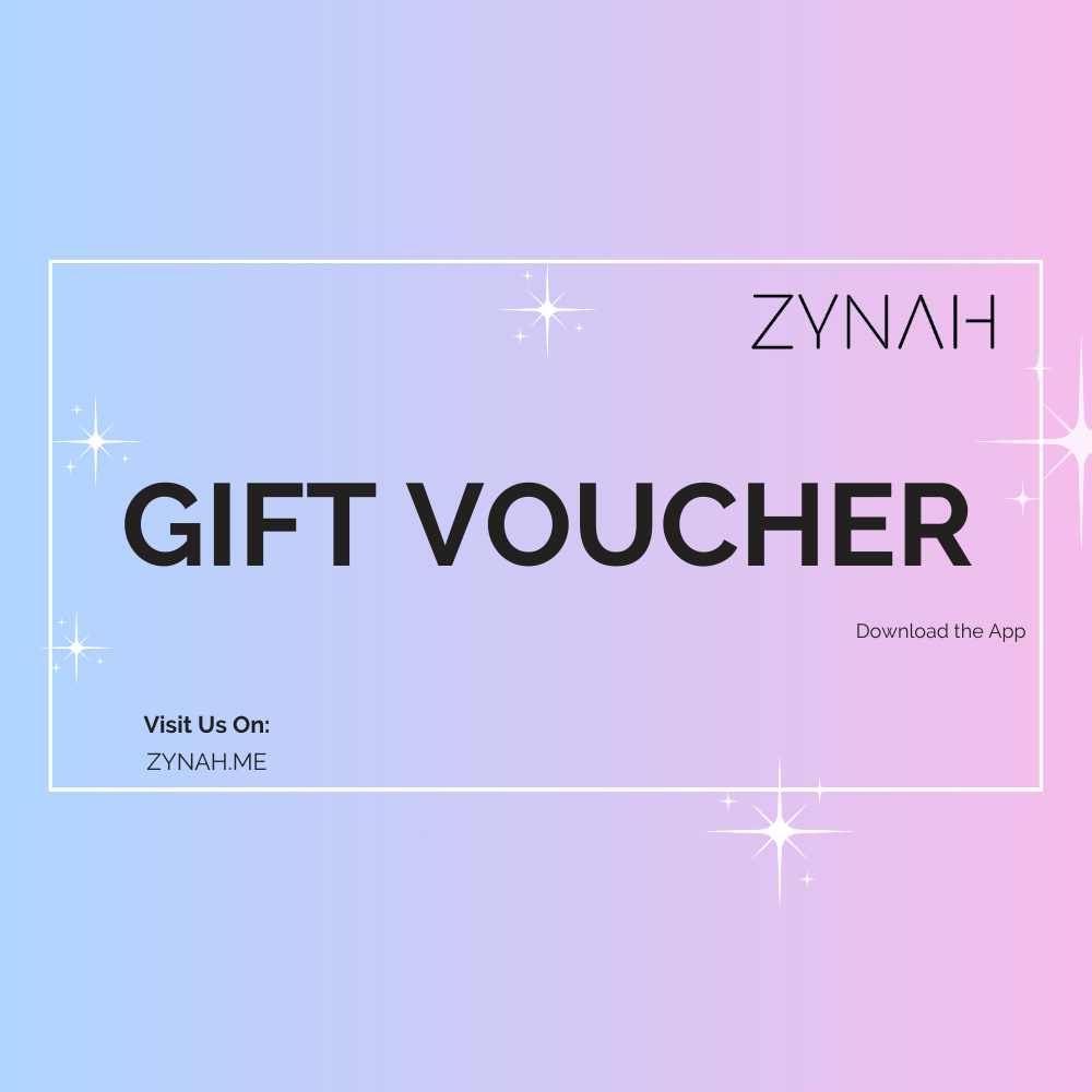 GIFT 1: ZYNAH voucher: FREE product(s) on your next purchase