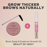 Grow Thicker Eyebrows Naturally (Oil + Styling Soap)
