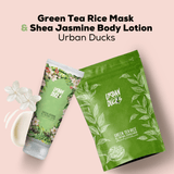 Urban Ducks Kit (Green Tea Rice Mask & Shea Jasmine Body Lotion)