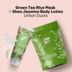 Urban Ducks Kit (Green Tea Rice Mask & Shea Jasmine Body Lotion)