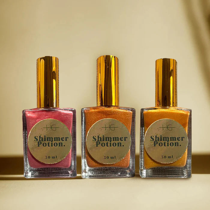 Shop HG Shimmer Potion - Body and Face Hydrating Shimmering Dry Oil 0n ZYNAH
