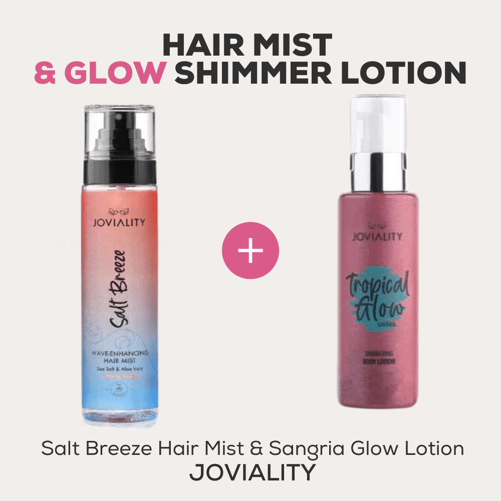 Joviality Hair Mist & Glow Shimmer Lotion on ZYNAH