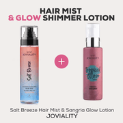 Joviality Hair Mist & Glow Shimmer Lotion on ZYNAH
