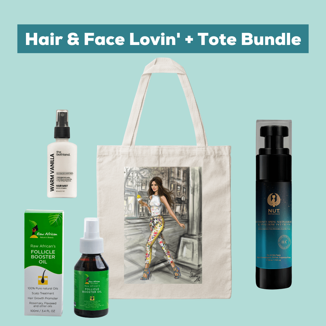 Hair & Face Lovin' + Tote Bundle