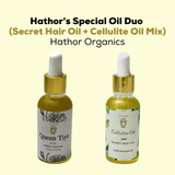 Hathor's Special Oil Duo (Secret Hair Oil + Cellulite Oil Mix)