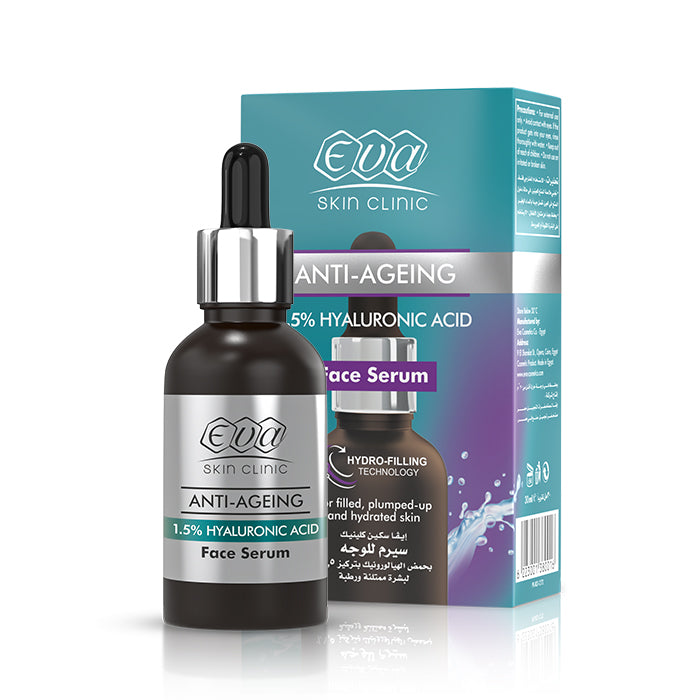 Shop the Hyaluronic Acid Anti-Aging Facial Serum by Eva Cosmetics on ZYNAH