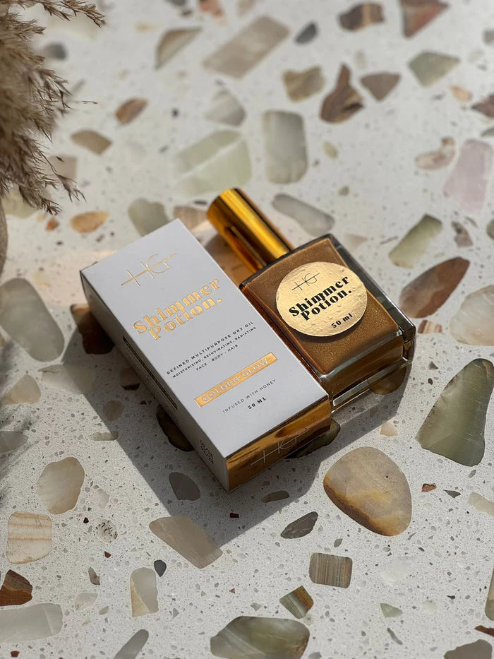 HG Body & Face Shimmering Dry Oil