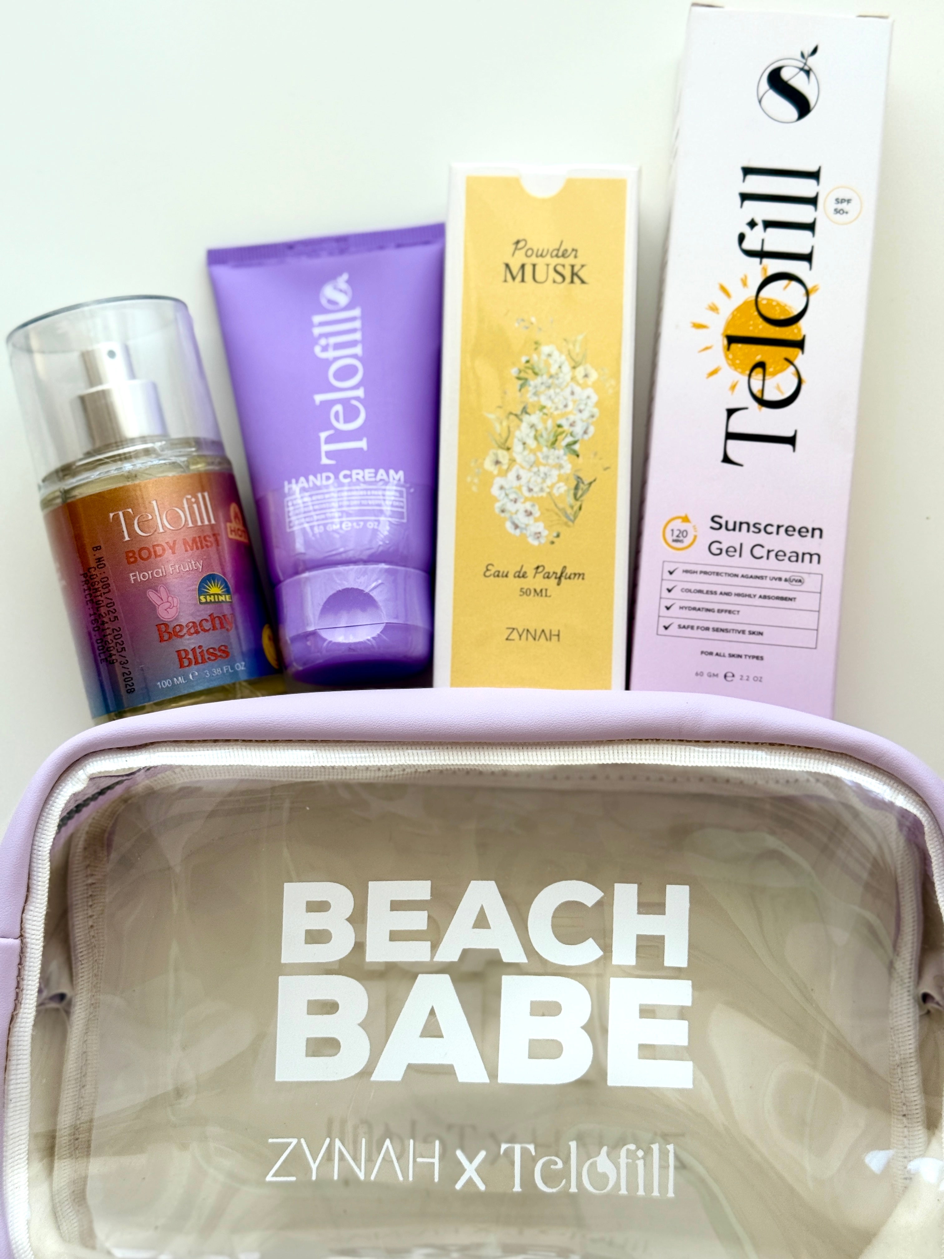 Beach-Babe Beauty Kit (ZYNAH X TELOFILL Collab)