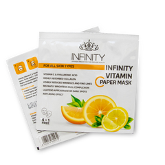 Infinity Vitamin C Face Sheet Mask Pack (4+1 Free) 2- ZYNAH