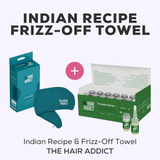 ZYNAH Offer: Indian Recipe + Frizz-Off Towel by The Hair Addict