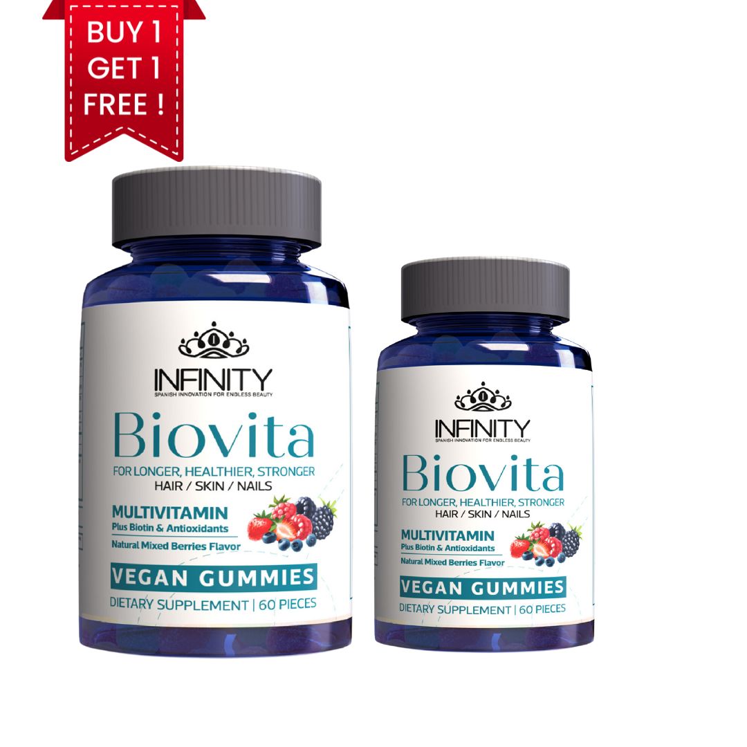 Infinity Biovita Gummy Multi-Vitamins (1+1 Free) -ZYNAH 