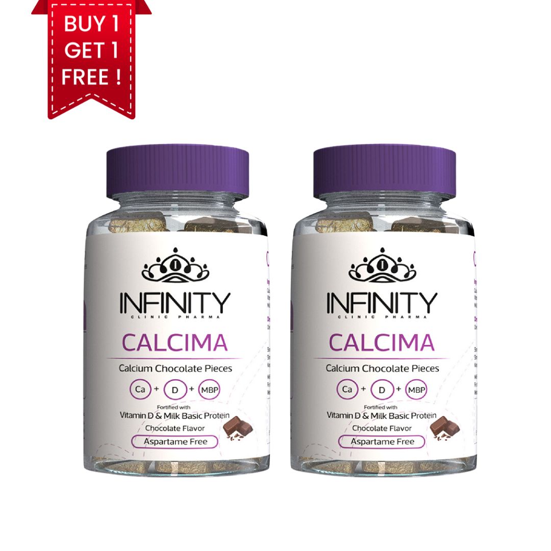 Infinity Calcima for Vitamin D & Calcium Deficiency (1+1 FREE) on ZYNAH