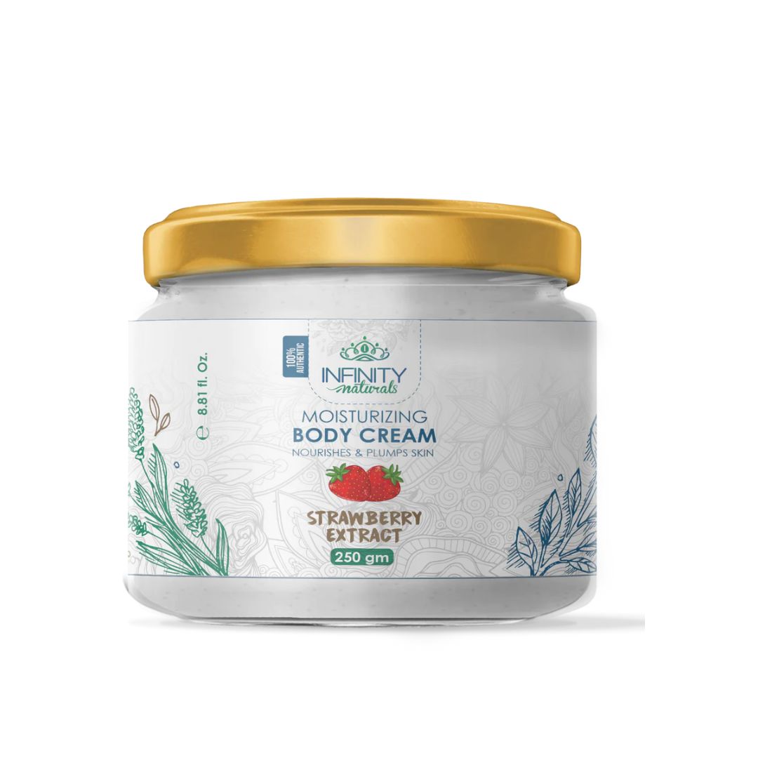 Infinity Moisturizing Body Cream Strawberry Extract