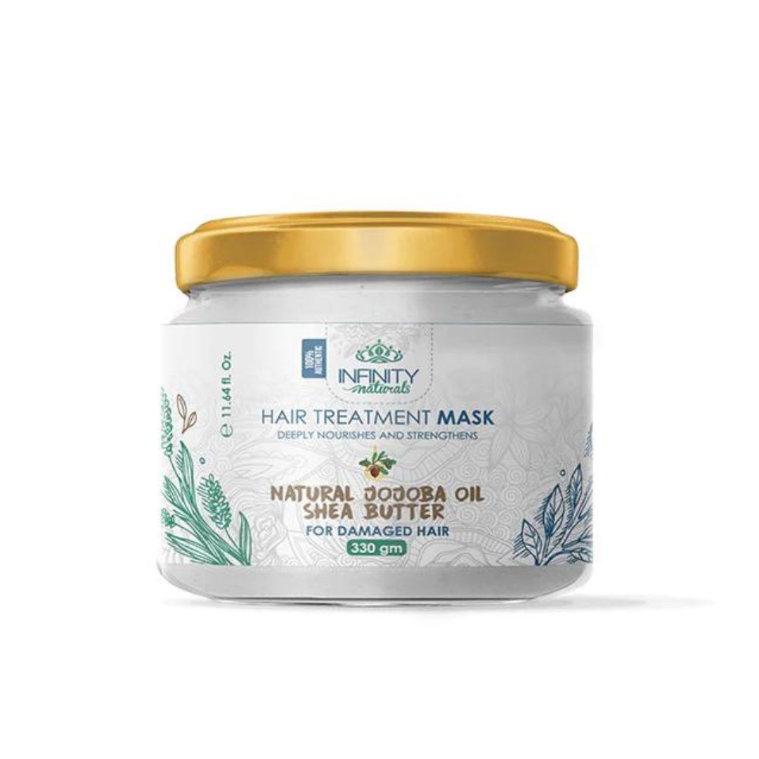 Infinity Naturals Jojoba Oil & Shea Butter Hair Mask for Damaged Hair - ZYNAH