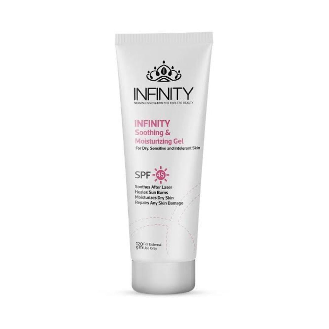 Infinity Soothing & moisturizing Gel SPF 45 On ZYNAH