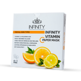 Infinity Vitamin C Face Sheet Mask Pack (4+1 Free) - ZYNAH