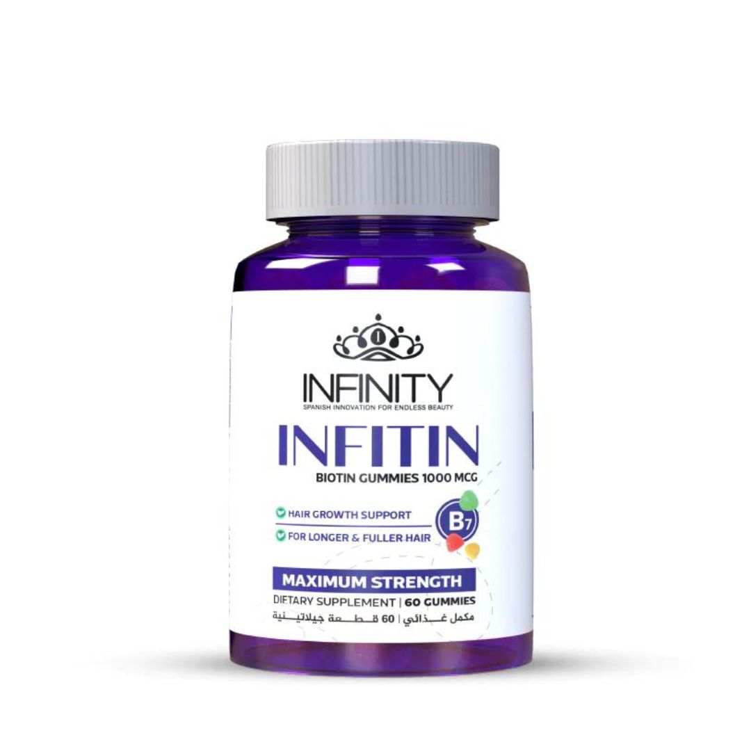 Infitin Biotin Gummies for Hair Growth - zynah
