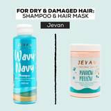 Jevan's Dry & Damaged Hair Treatment (Shampoo & Hair Mask)