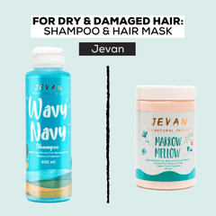 Jevan's Dry & Damaged Hair Treatment (Shampoo & Hair Mask)