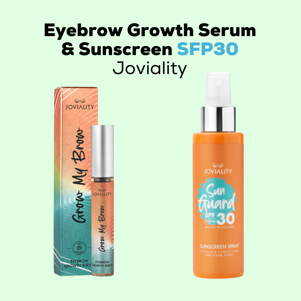 Shop Joviality Eyebrow Growth Serum & Sunscreen SFP30 on ZYNAH