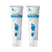 Kolagra Foot Cream for Dry & Cracked Heels (10% UREA) (1+1 FREE)