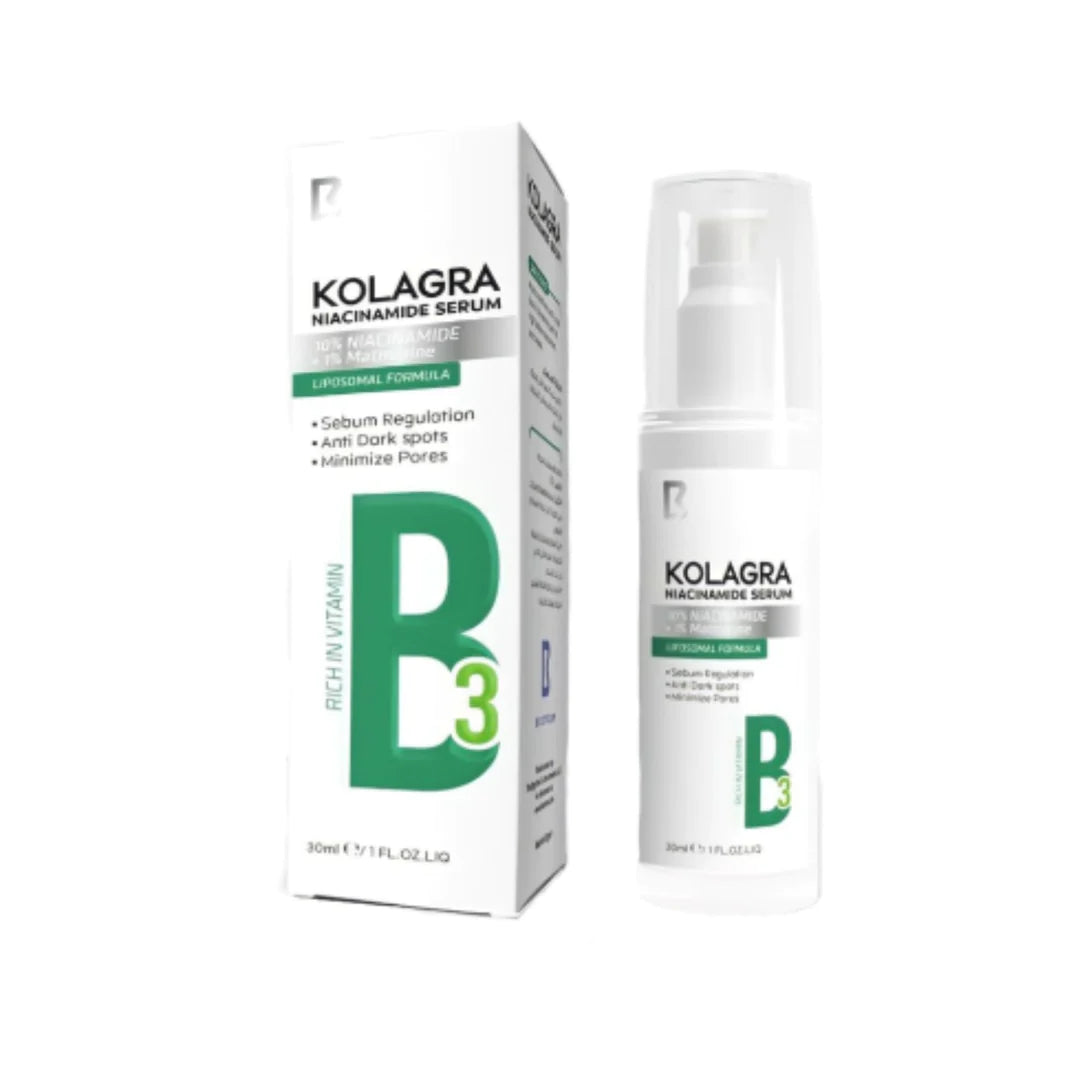 Kolagra Niacinamide Vitamin B3 Face Serum 10% - zynah