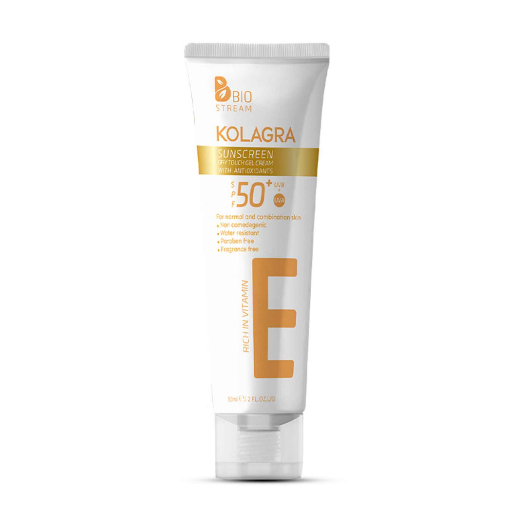 Kolagra Sunscreen Gel Cream SPF 50 on ZYNAH