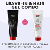 Papaya Hair Gel + Frizz-Off Leave-in Conditioner