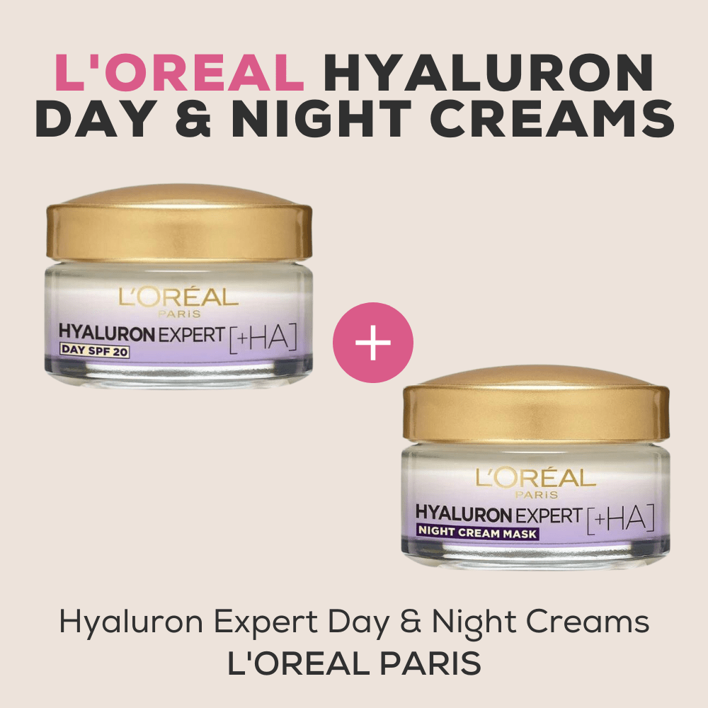 L'Oreal Hyaluron Expert Day & Night Hydration Creams on ZYNAH