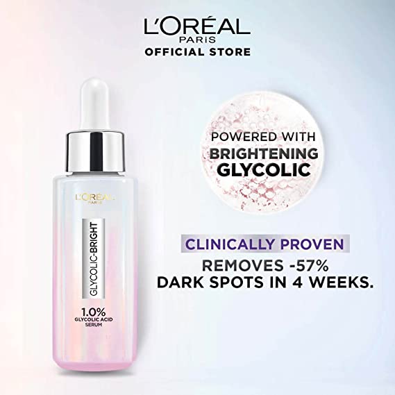 L'Oreal Glycolic Bright, Glowing & No Dark Spots (Glycolic Acid Kit)