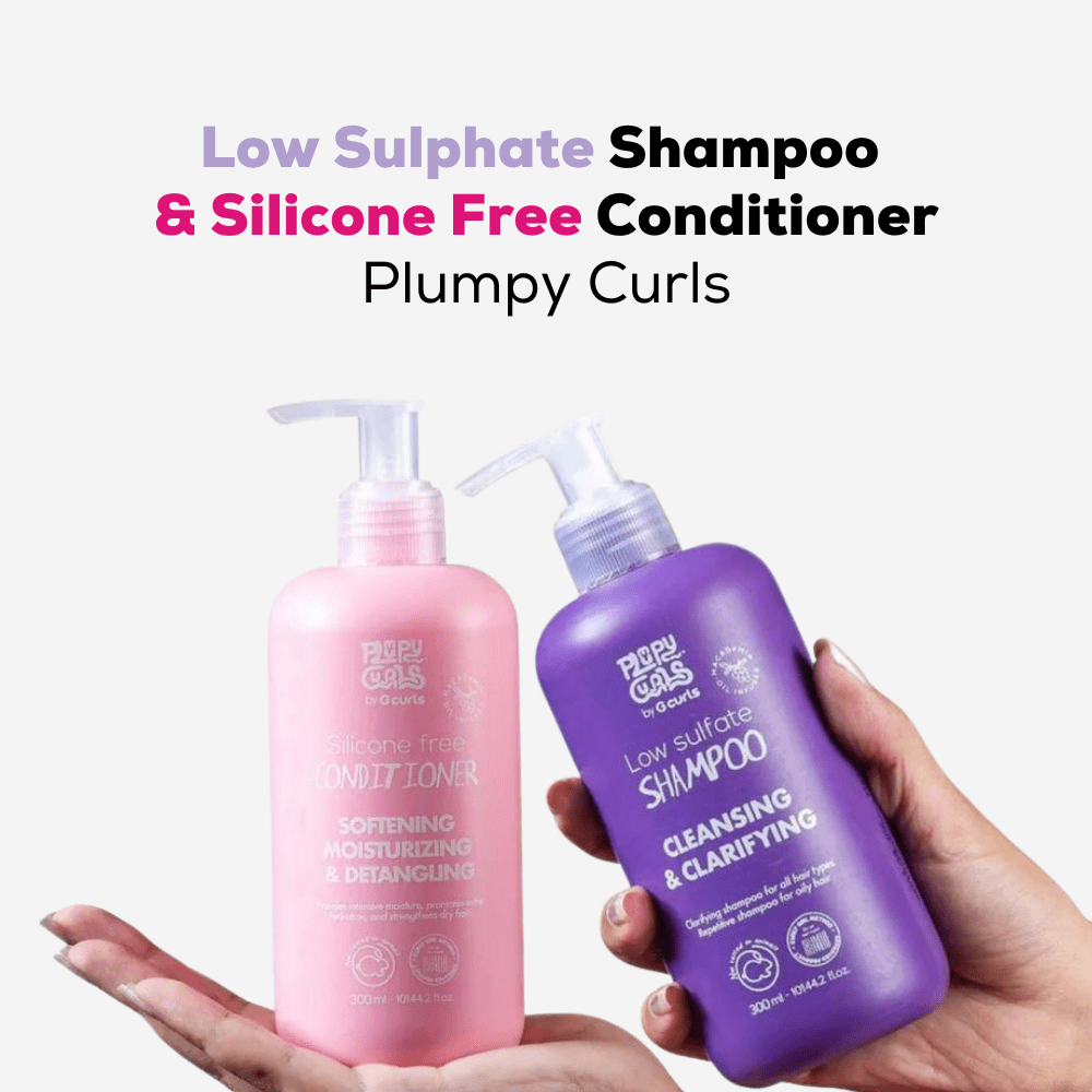 Plumpy Curls Low Sulphate Shampoo &amp; Silicone Free Conditioner